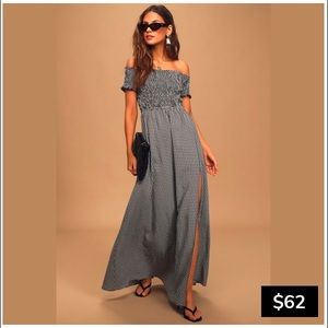 NWT Lulus Off-the-Shoulder Dress